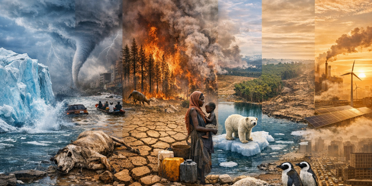 Ten Dimensions of Global Warming: Exploring the Relationship Between Climate Change and Its Varied Expressions