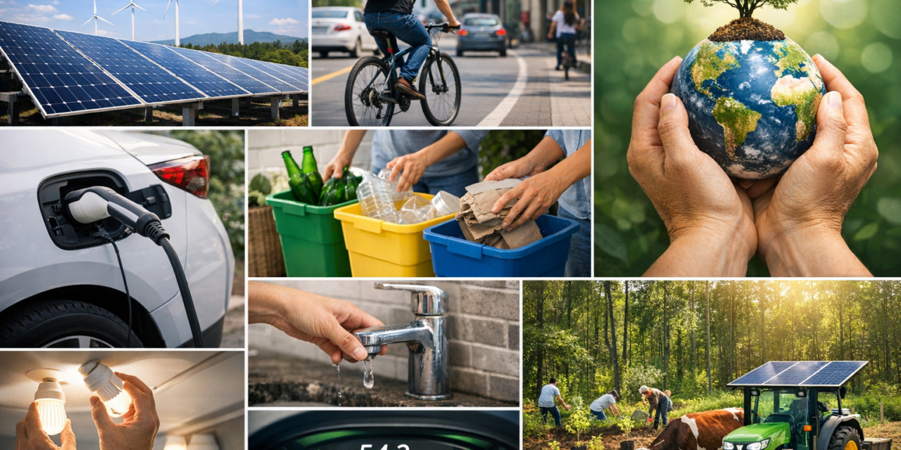 Top 10 Ways to Help Combat Global Warming