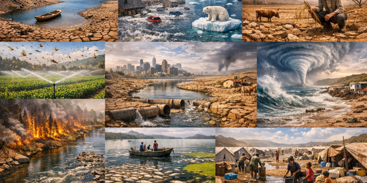 Ten Effects of Climate Change on Global Water Resources in 2026